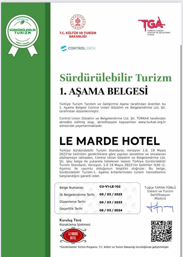 Le Marde Hotel Istanbul Eksteriør billede